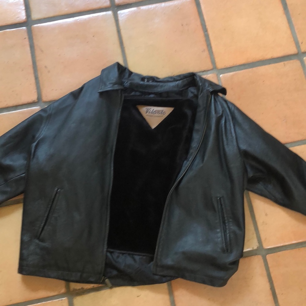 Vintage leather jacket